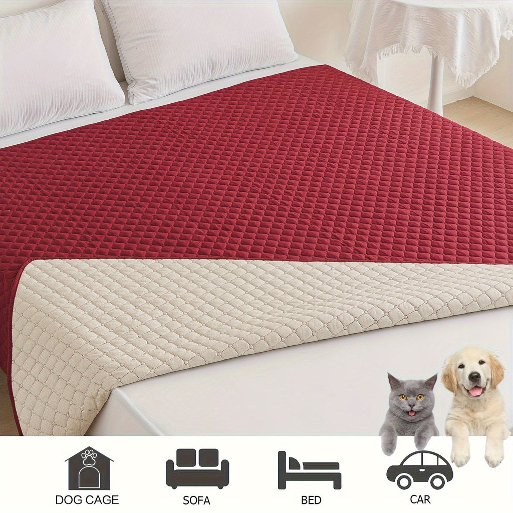 Waterproof non-slip pet mattress, pet blanket, pet furniture mattress, pet sofa waterproof cushion Lootquake LLC