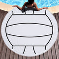 Round printed beach towel bath towel Pi-Mart