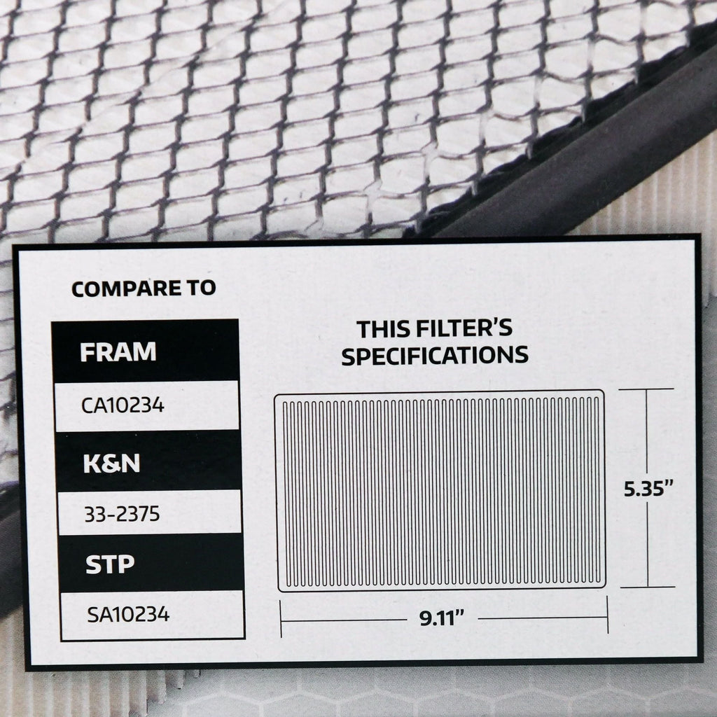 Super Tech 2780 Engine Air Filter, Replacement Filter for Nissan EasyOptionXY LLC