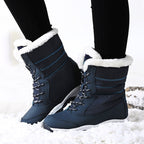 Snow Boots Plush Warm Ankle Boots For Women Winter Shoes Pi-Mart