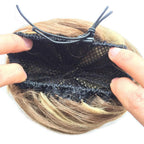 45g Hair Bun Women Chignon Synthetic Hair Extension Donut Chignon Roller Hairpieces Fake Hair Bun Drawstring Ponytail Clip in Hair Extension For Volumized Hair Buns For Girls Stevvex