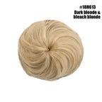 45g Hair Bun Women Chignon Synthetic Hair Extension Donut Chignon Roller Hairpieces Fake Hair Bun Drawstring Ponytail Clip in Hair Extension For Volumized Hair Buns For Girls Stevvex