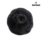 45g Hair Bun Women Chignon Synthetic Hair Extension Donut Chignon Roller Hairpieces Fake Hair Bun Drawstring Ponytail Clip in Hair Extension For Volumized Hair Buns For Girls Stevvex