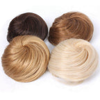 45g Hair Bun Women Chignon Synthetic Hair Extension Donut Chignon Roller Hairpieces Fake Hair Bun Drawstring Ponytail Clip in Hair Extension For Volumized Hair Buns For Girls Stevvex