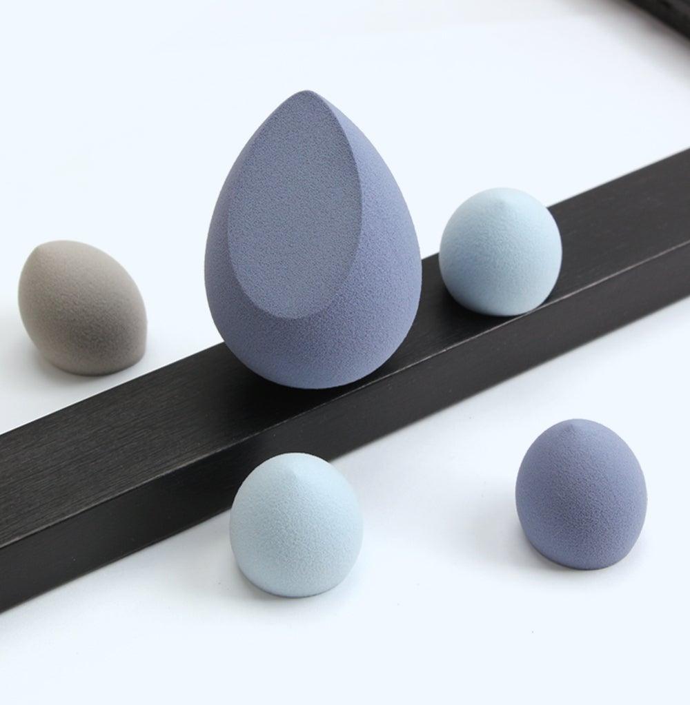 4/5PCS Mini Makeup Sponge Wet Bigger Cosmetic Puff Concealer Powder Beauty Make up Tool Colorful Makeup Sponges Set For Womens Stevvex