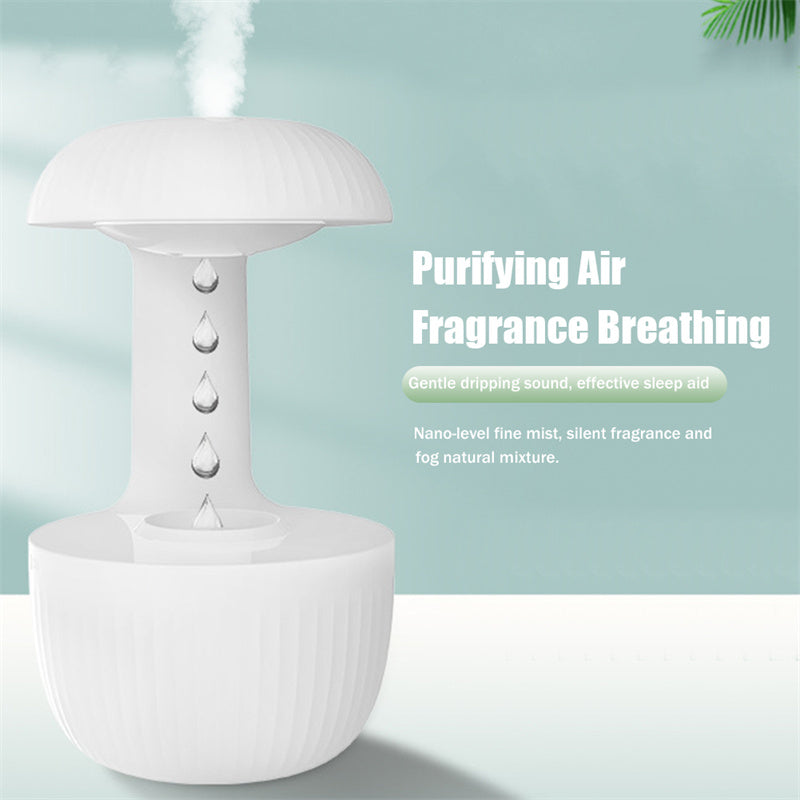 Anti-gravity Air Humidifier Mute Countercurrent Humidifier Levitating Water Drops Cool Mist Maker Fogger Relieve Fatigue Pi-Mart