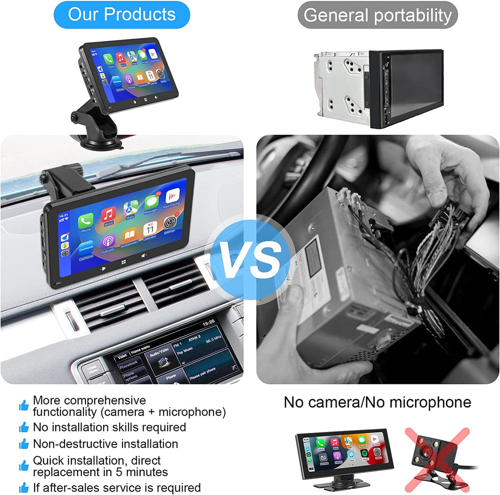 CarPlayWow™ 7inch CarPlay - SJB-DIAMOND ELITES