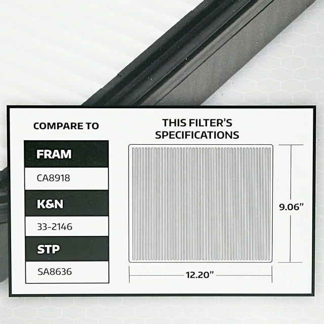 Super Tech 3320 Engine Air Filter, Replacement Filter for Toyota or Toyota Truck EasyOptionXY LLC