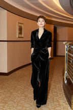 Velvet professional suit high-end women Pi-Mart