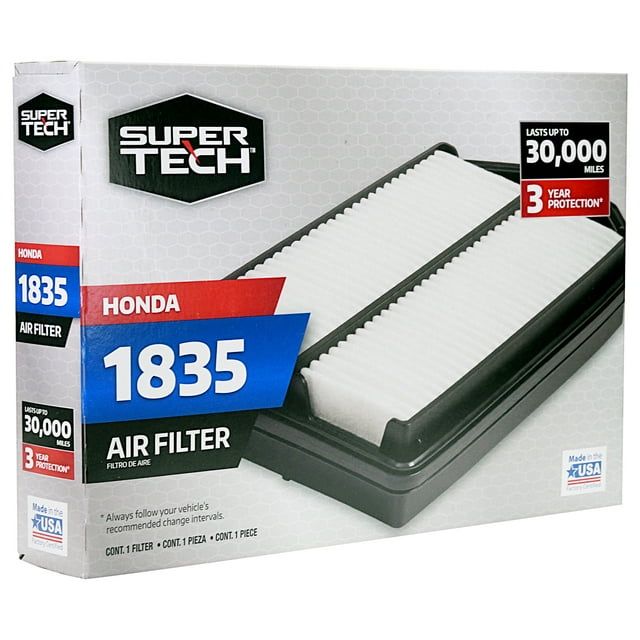 Super Tech 1835 Engine Air Filter, Replacement Filter for Honda EasyOptionXY LLC