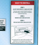 SuperTech Cabin Air Filter 5760, Replacement Air/Dust Filter for Honda EasyOptionXY LLC
