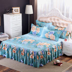 Bedding set skirt bed cover Pi-Mart