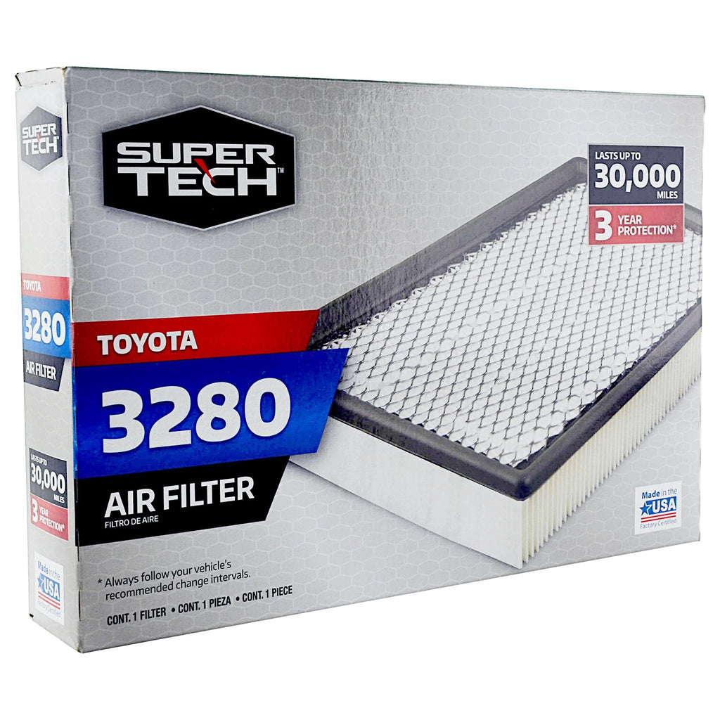 Super Tech 3280 Engine Air Filters, Replacement for Toyota
