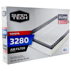Super Tech 3280 Engine Air Filters, Replacement for Toyota