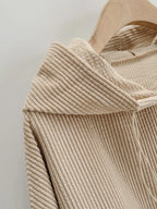 Fashion Two-piece Hooded Sweatshirt With Loose Pockets