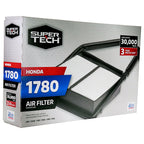 Super Tech 1780 Engine Air Filter, Replacement Filter for Honda