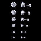 Zircon earring set Pi-Mart