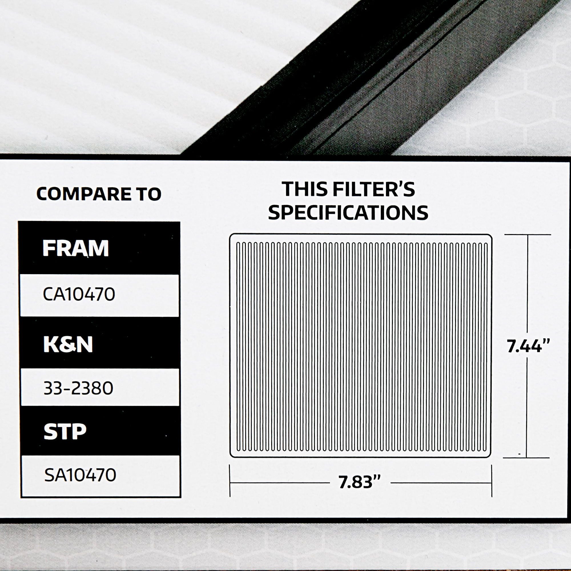 Super Tech 2020 Engine Air Filter, Replacement Filter for Hyundai and Kia EasyOptionXY LLC