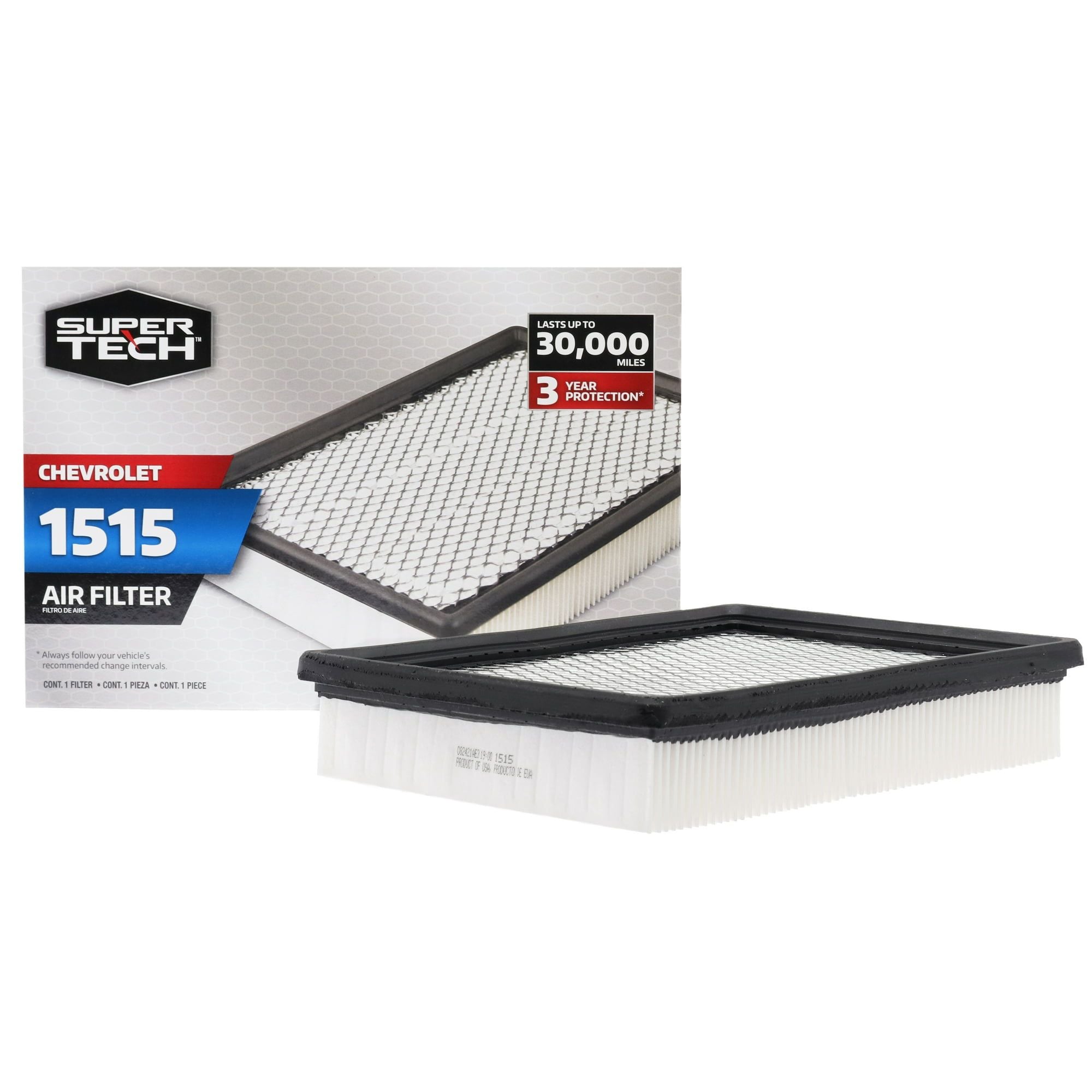 Super Tech 1515 Engine Air Filter, Replacement Filter for GM or Chevrolet EasyOptionXY LLC