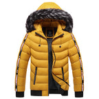 Autumn and winter men's Korean style hooded padded coat Pi-Mart