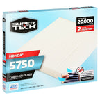 SuperTech Cabin Air Filter 5750, Replacement Cabin Air/Dust Filter for Honda EasyOptionXY LLC