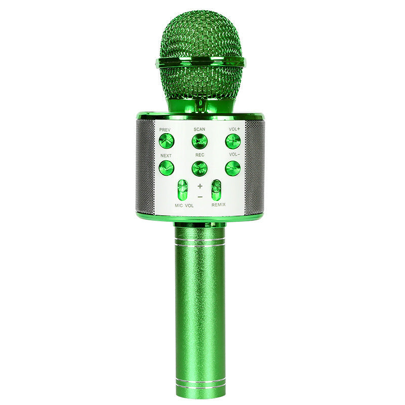 Wireless Bluetooth Colorful Light Microphone Pi-Mart