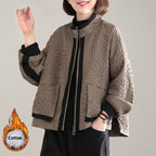 New Coat Woman Cotton Dress Short Chic Pi-Mart