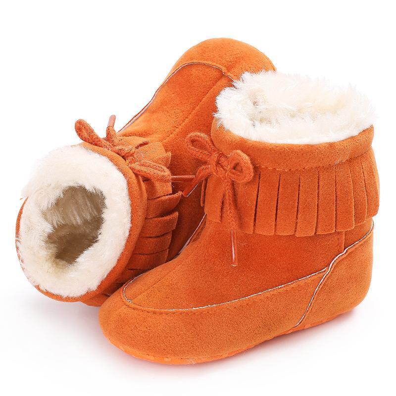 Children's Autumn Winter 2021 Children's Cotton Boots Anti Slip Warm Children's Snow Boots Stevvex
