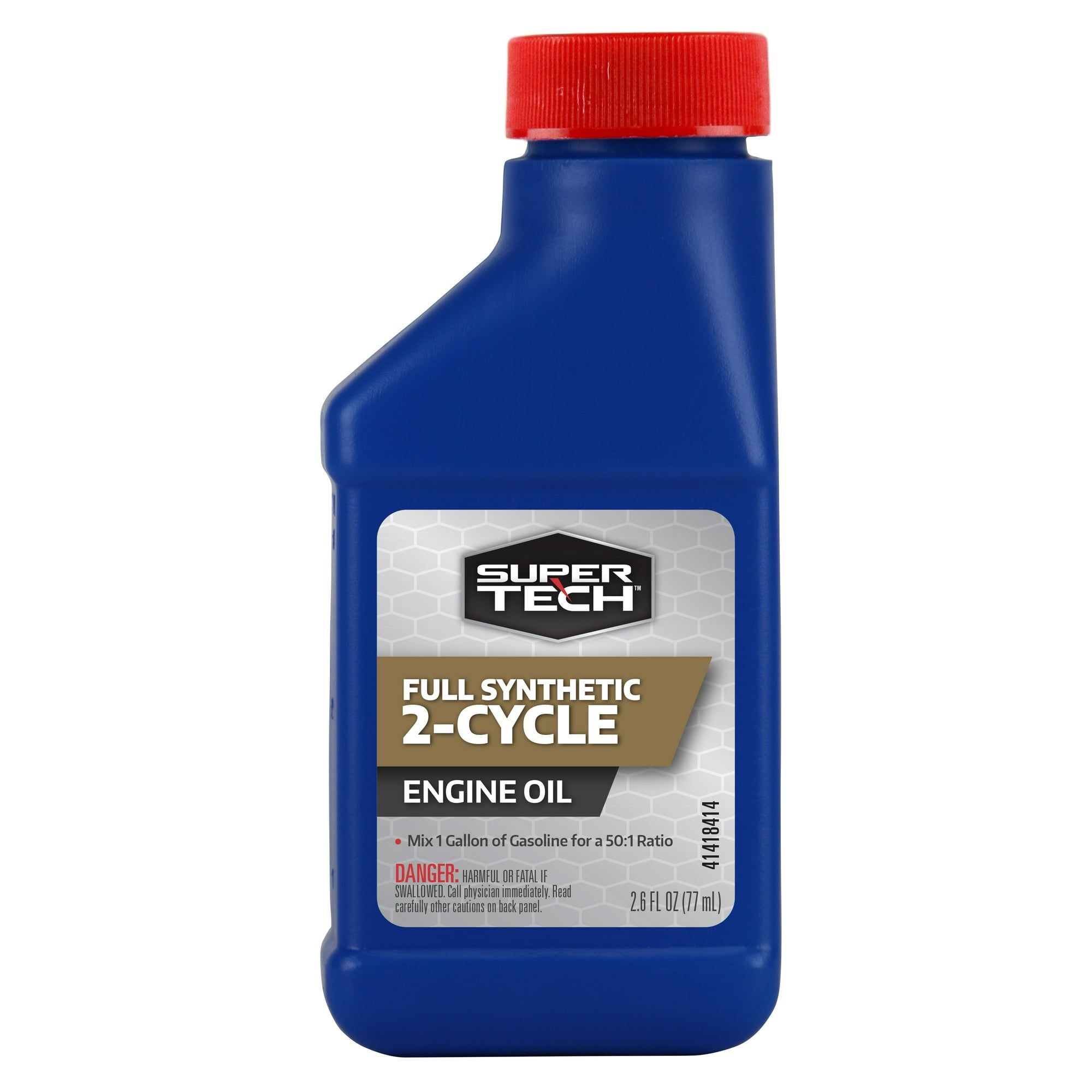 Super Tech Synthetic 2-Cycle Engine Oil, 2.6 oz bottle EasyOptionXY LLC