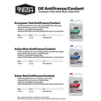 Super Tech Asian Vehicles (Red) Antifreeze+Coolant, 1 gal - Ready to Use Antifreeze EasyOptionXY LLC