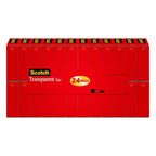 Scotch Transparent Tape, 3/4 in. x 1000 in., 24 Boxes EasyOptionXY LLC