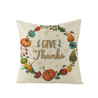 Linen Cushion  Office Sofa Cushion Cover Pi-Mart