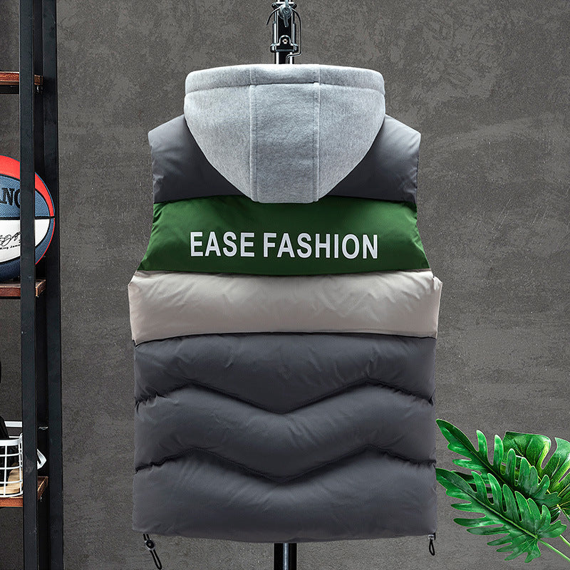 Bright color cotton thick warm waistcoat