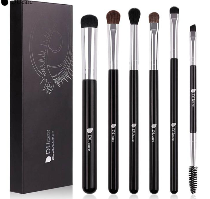 6 makeup brush set double head makeup brush double eye shadow brush beauty tools Pi-Mart