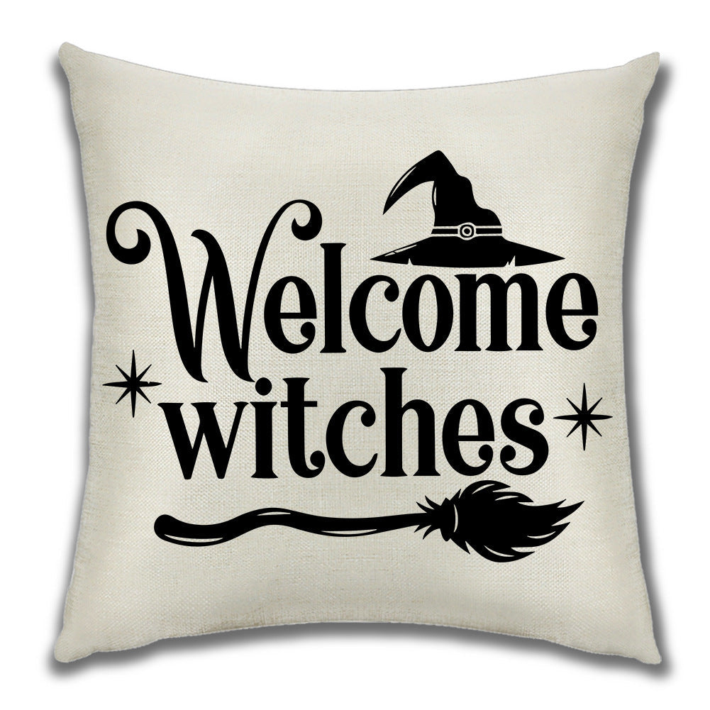 Cartoon Pumpkin Castle Sofa Cushion Cushion Pillowcase Pi-Mart