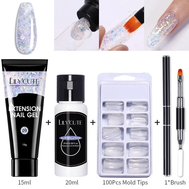Extension Gel Set - SJB-DIAMOND ELITES