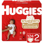 Huggies Little Snugglers Baby Diapers Size 2; Count 124