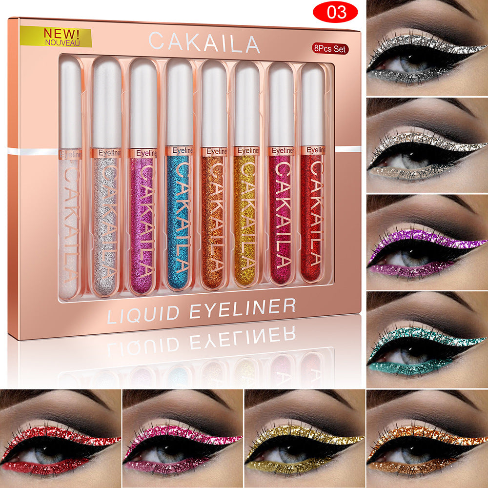CAKAILA Kakaila 8color Liquid Eyeliner Set Pi-Mart