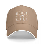 Horse Girl Riders Racer Cap Pi-Mart