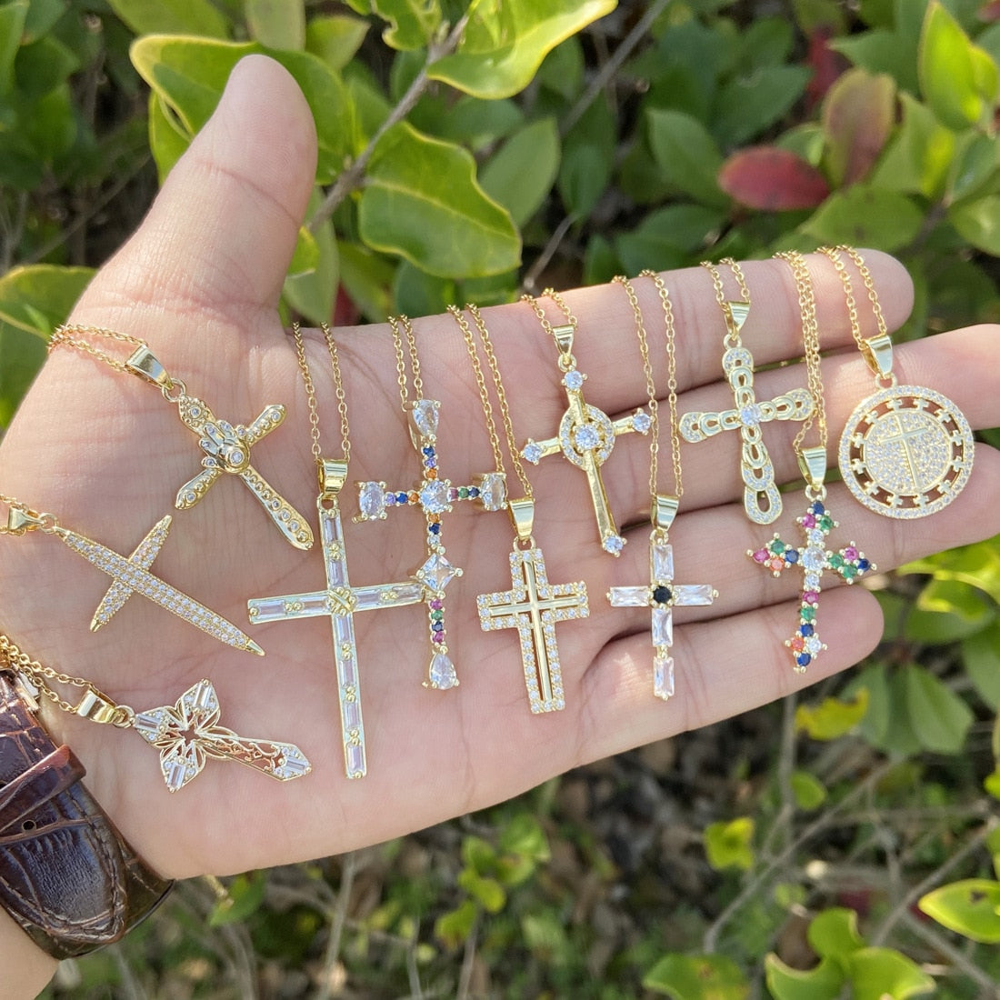 Gold Plated Pendant Necklace Pi-Mart