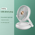 Desktop Desktop Fan Camping Office Telescopic Folding Pi-Mart