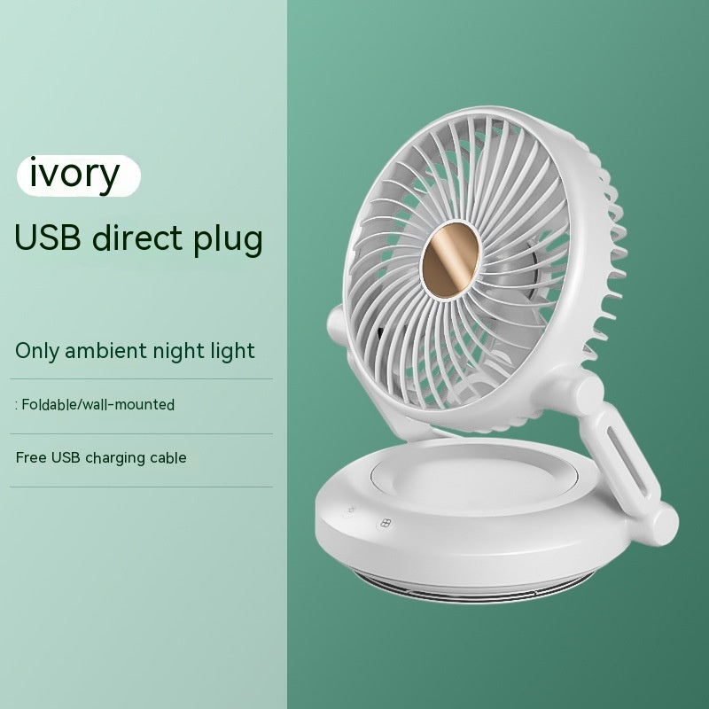Desktop Desktop Fan Camping Office Telescopic Folding Pi-Mart