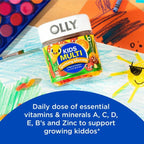 OLLY Kids Multivitamin Gummy Worm, Vitamins A, C, D, E, Bs & Zinc, 70 Count EasyOptionXY LLC