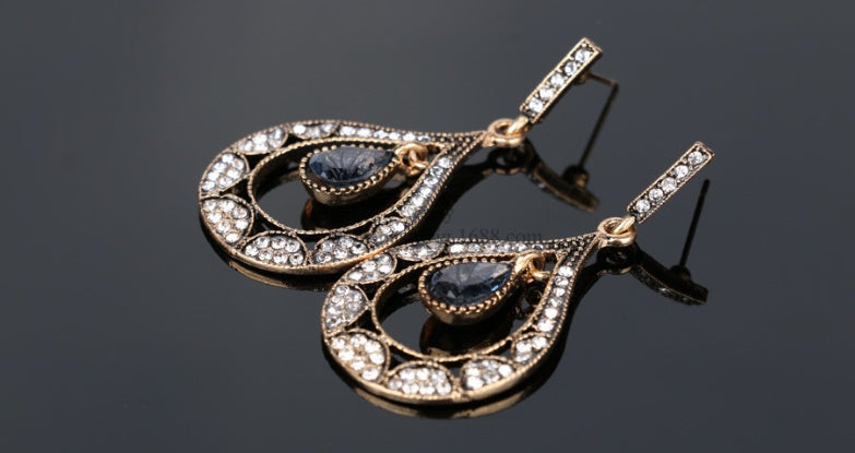 Water Drop Vintage Jewelry Sets Pi-Mart