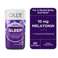 OLLY Ultra Strength Sleep Softgel, Melatonin Sleep Aid, Magnesium, L-Theanine, 60 Count EasyOptionXY LLC