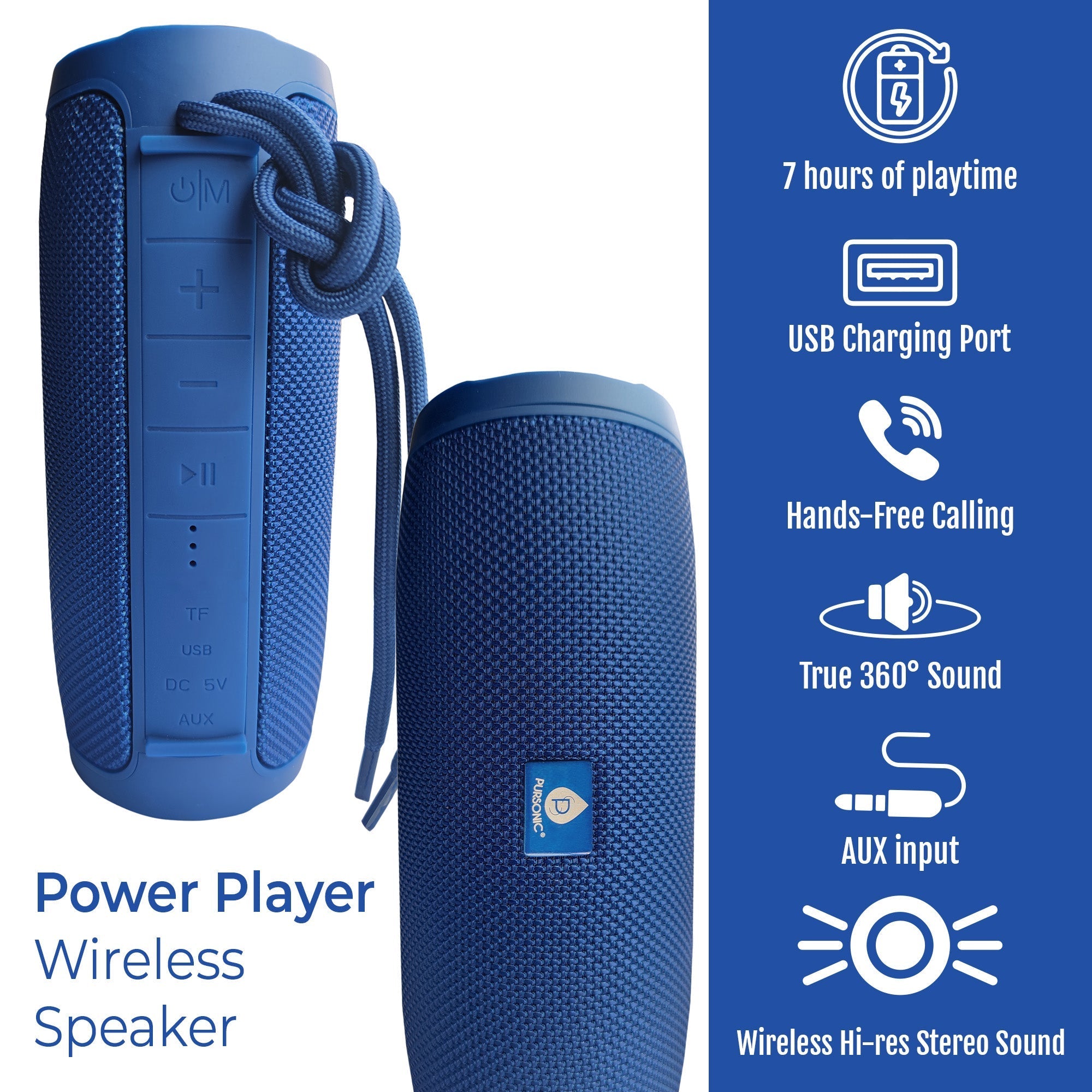 Pursonic Peak Wireless Speaker Lootquake LLC