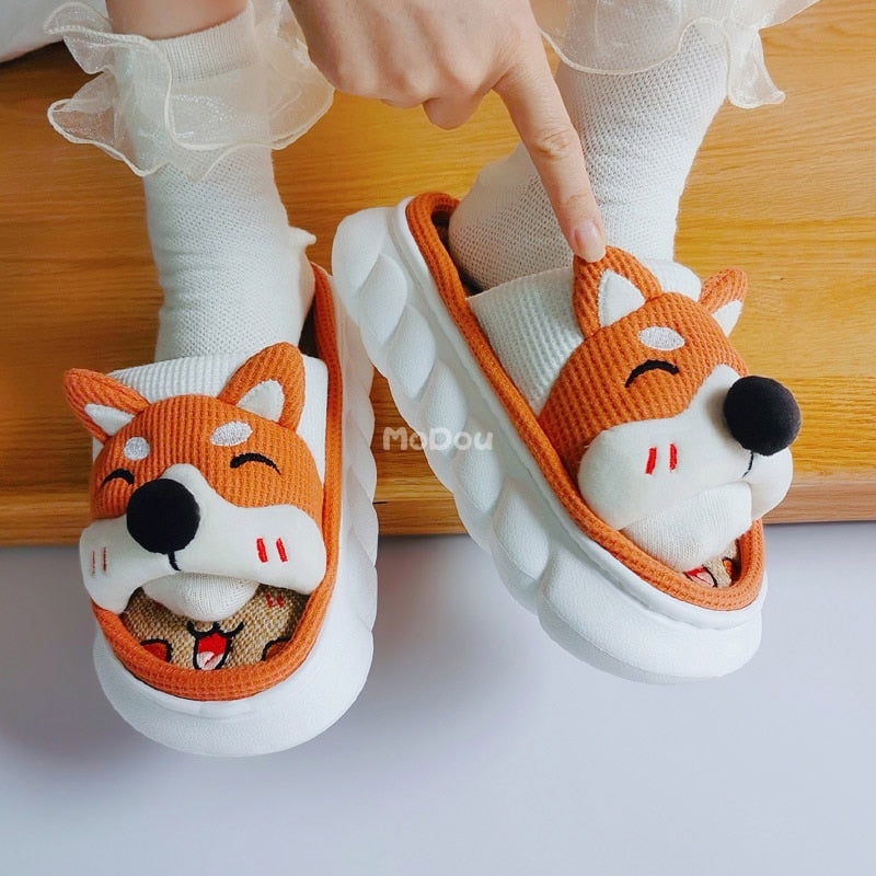 Lovely Animals Bedroom Slippers Pi-Mart
