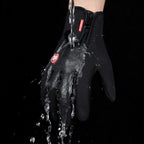 Winter Gloves Touch Screen Riding Motorcycle Sliding Waterproof Sports Gloves With Fleece Pi-Mart