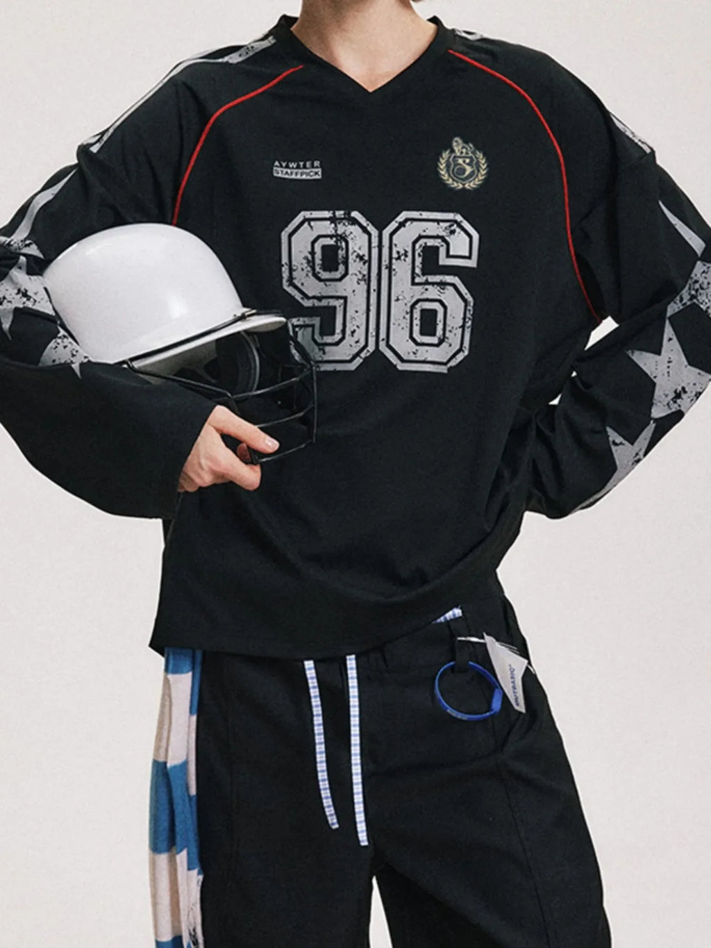 Men's Number 96 Long Sleeve Sweatshirt