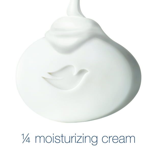 Dove Beauty Bar Gentle Skin Cleanser Original Made With 1/4 Moisturizing Cream, 3.75 oz, 8 Bars